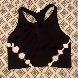 Zyia sports bra. Super dark navy blue. Size large, worn once